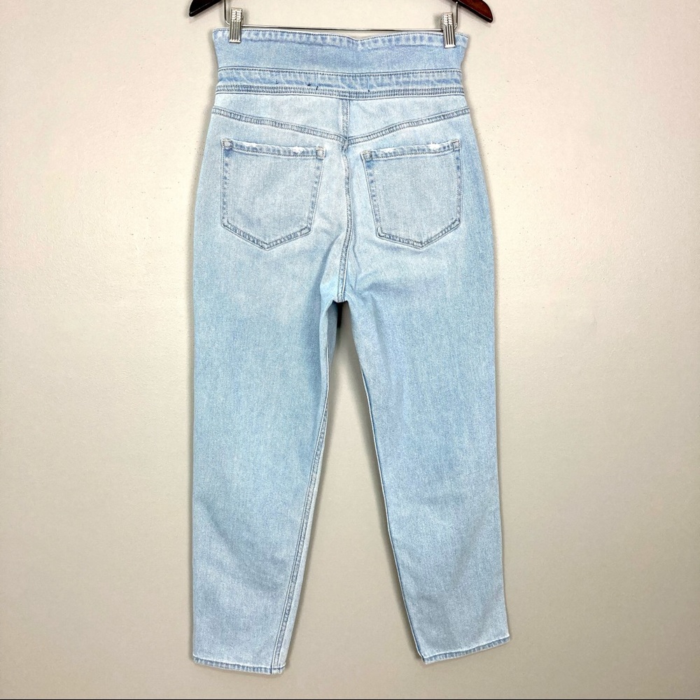Hollister Ultra High Rise Mom Jeans Foldover Waist - Picture 5 of 9